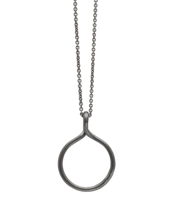 HEIRING DREAM CATCHER VEDHÆNG LILLE SØLV OXYDERET