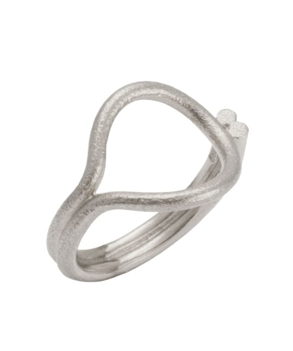 HEIRING DRØMME FANGER RING SØLV RHODINERET