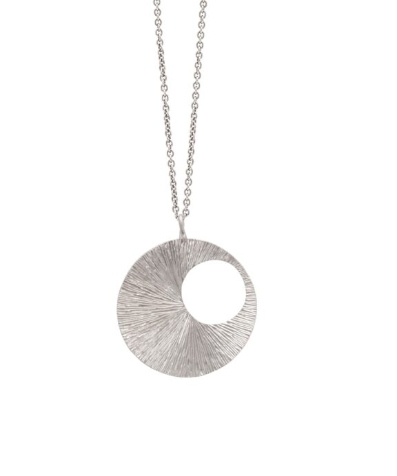 HEIRING DREAM CATCHER LILLE LUKKET SØLV RHODINERET