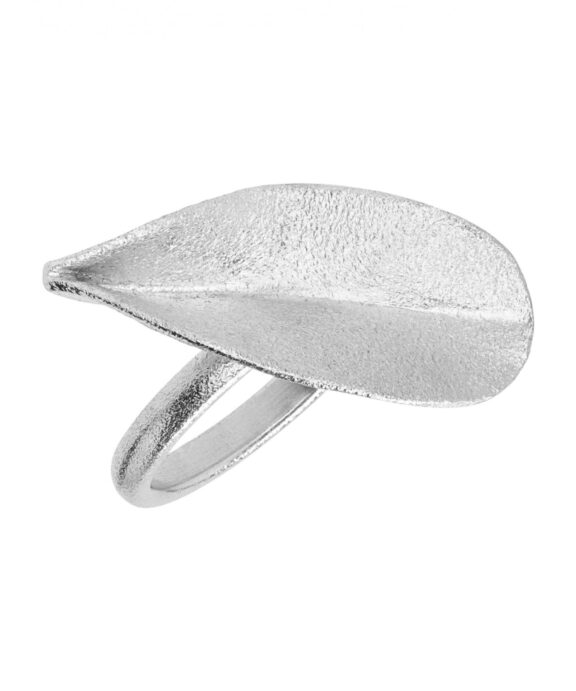 HEIRING GRASS RING SØLV RHODINERET