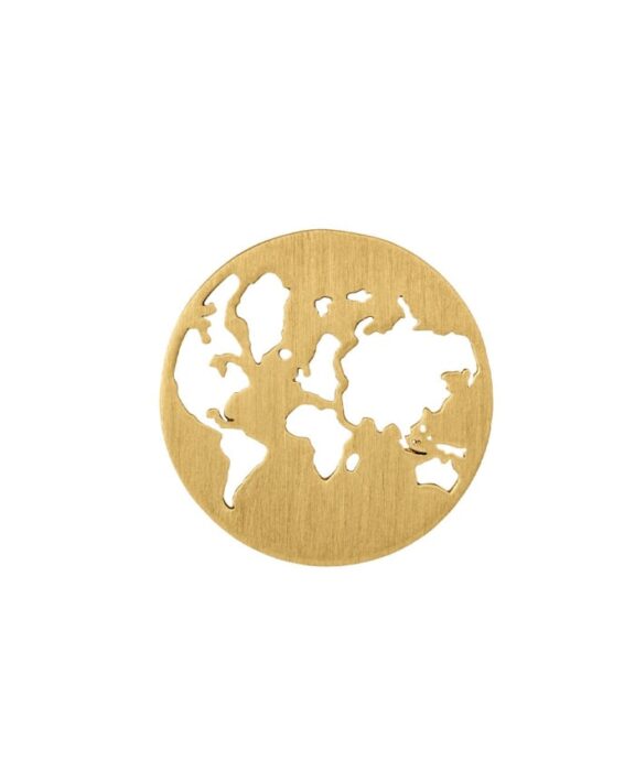 BYBIEHL BEAUTIFUL WORLD SØLV FORGYLDT VEDHÆNG - 7-1601-GP