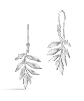 JULIE SANDLAU TREE OF LIFE SØLV ØRERINGE SØLV - HKS442RH