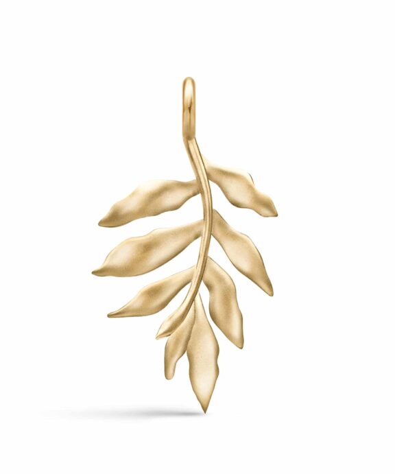 JULIE SANDLAU TREE OF LIFE VEDHÆNG SØLV FORGYLDT - PD105GD