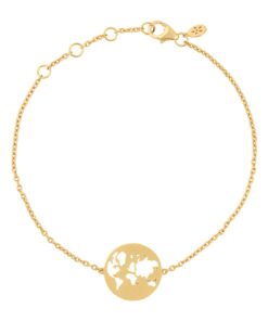 BYBIEHL BEAUTIFUL WORLD FORGYLDT SØLV ARMBÅND - 2-1601-GP