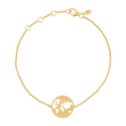 BYBIEHL BEAUTIFUL WORLD FORGYLDT SØLV ARMBÅND - 2-1601-GP