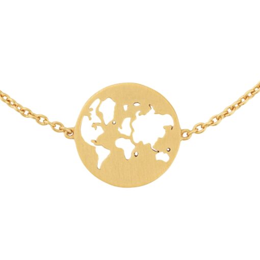 BYBIEHL BEAUTIFUL WORLD FORGYLDT SØLV ARMBÅND - 2-1601-GP - Billede 5