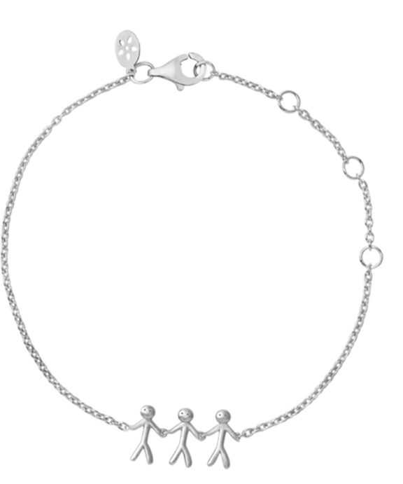 BYBIEHL TOGETHER FAMILY 3 SØLV ARMBÅND - 2-2003-R