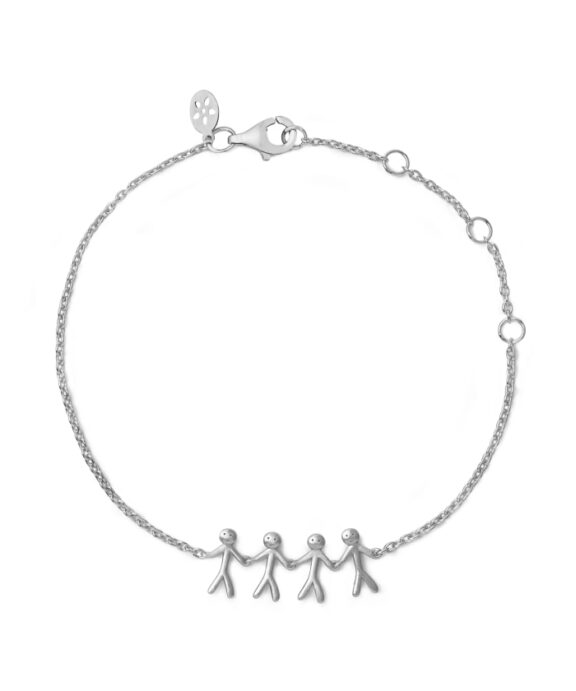 BYBIEHL TOGETHER FAMILY 4 SØLV ARMBÅND - 2-2004-R