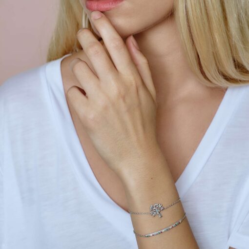BYBIEHL TREE OF LIFE ARMBÅND SØLV - 2-2501-R - Billede 2