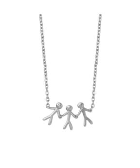 BYBIEHL TOGETHER FAMILY 3 HALSKÆDE SØLV - 3-2003-R