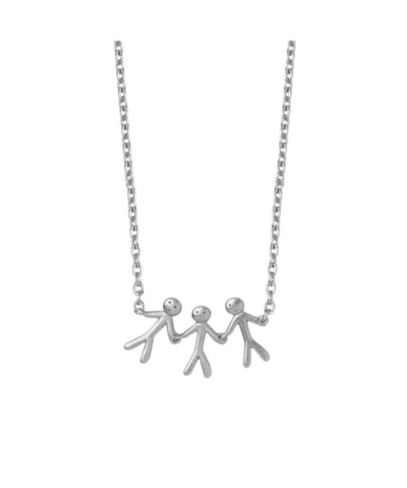 BYBIEHL TOGETHER FAMILY 3 HALSKÆDE SØLV - 3-2003-R