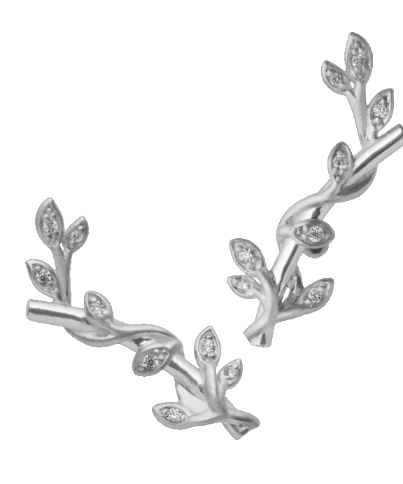 BYBIEHL IVY EARSTICK SØLV