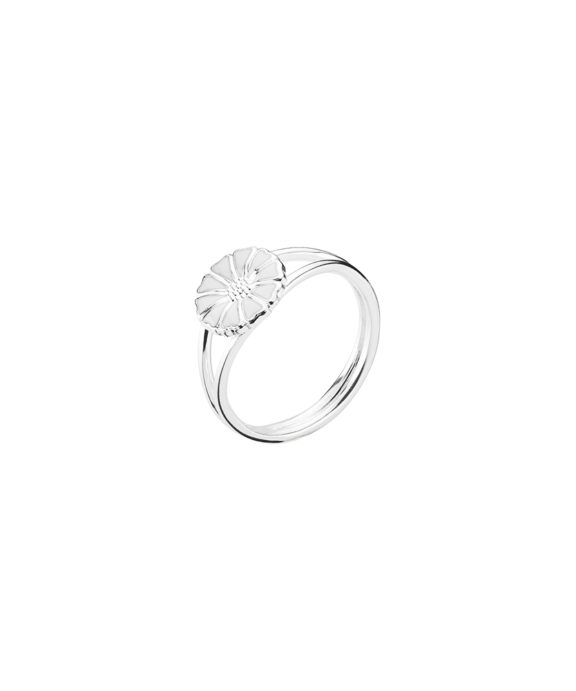 LUND COPENHAGEN SØLV RING MARGUERIT 9 MM - 907009-H
