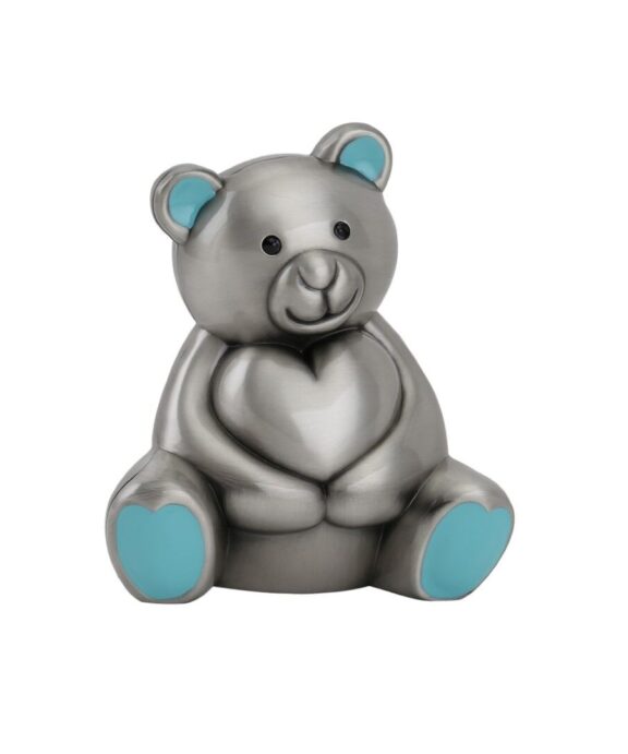 NORDAHL FORTINNET SPAREBØSSE BAMSE BLÅ - 92015276289