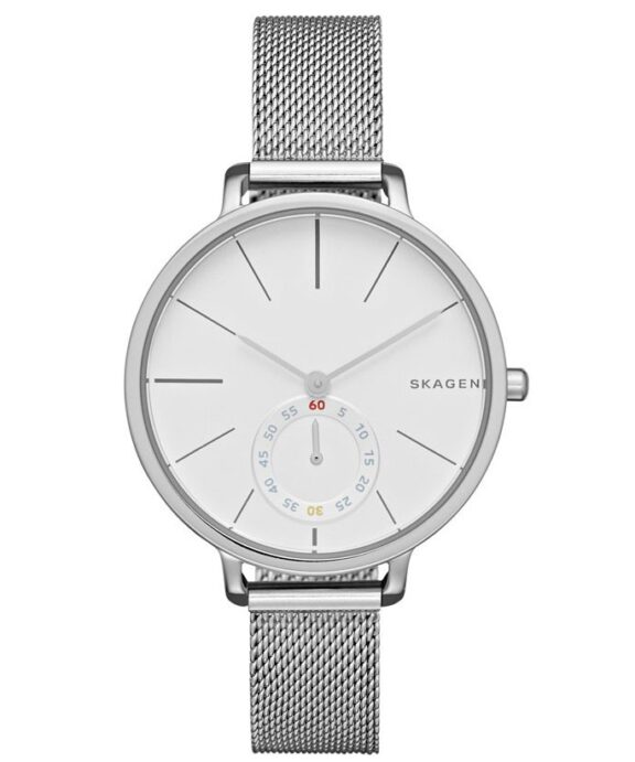 SKAGEN HAGEN UR DAME STÅL MED MESH LÆNKE - SKW2358