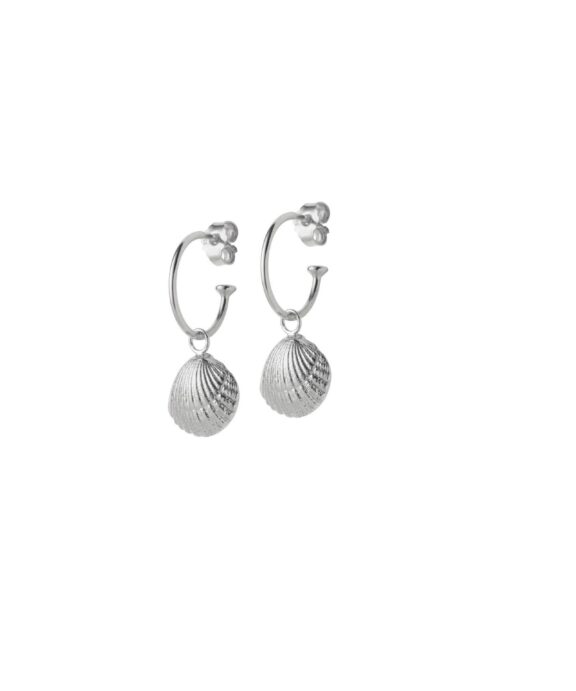 HEIRING SHELL SØLV ØRERING - 52-2-34RH