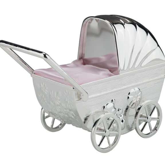 NORDAHL ANDERSEN FORKROMET SPAREBØSSE DUKKEVOGN - 92015286986