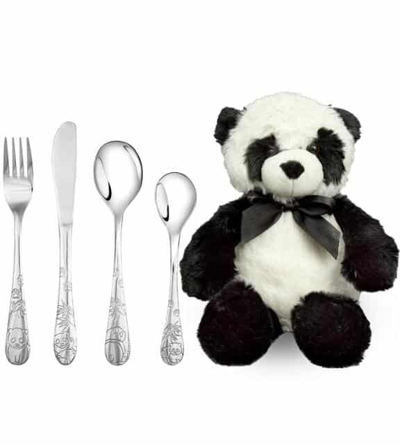 NORDAHL PANDA STÅL BESTIK INKLUSIV BAMSE - 93002527007