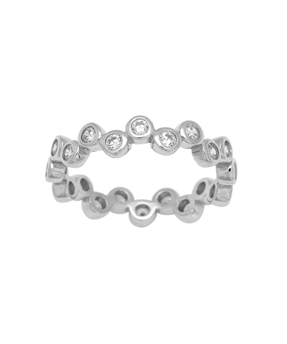 JOANLI NOR RING RHODINERET SØLV EMMYNOR - 145 087