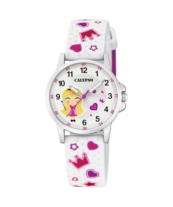 CALYPSO PIGE UR PRINSESSE MED HVID GUMMIREM