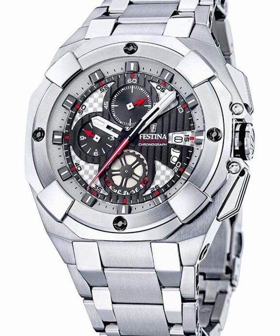 FESTINA TOUR CHRONO UR HERRE MED LÆNKE - F16351/2