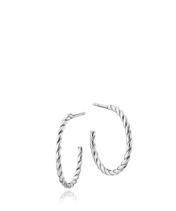 SISTIE CREOL SHINY RHODIUM SILVER- HALO - Z1019SWS