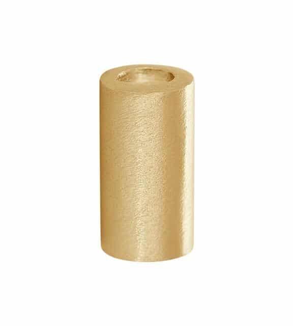 HEINZENDORFF SØLV FORGYLDT RØR MAT 15 MM - 60120045900