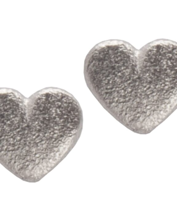 HEIRING SØLV ØRESTIK MED HJERTE