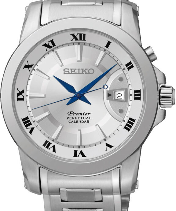 SEIKO HERRE UR PREMIER EVIGHEDSKALENDER MED LÆNKE