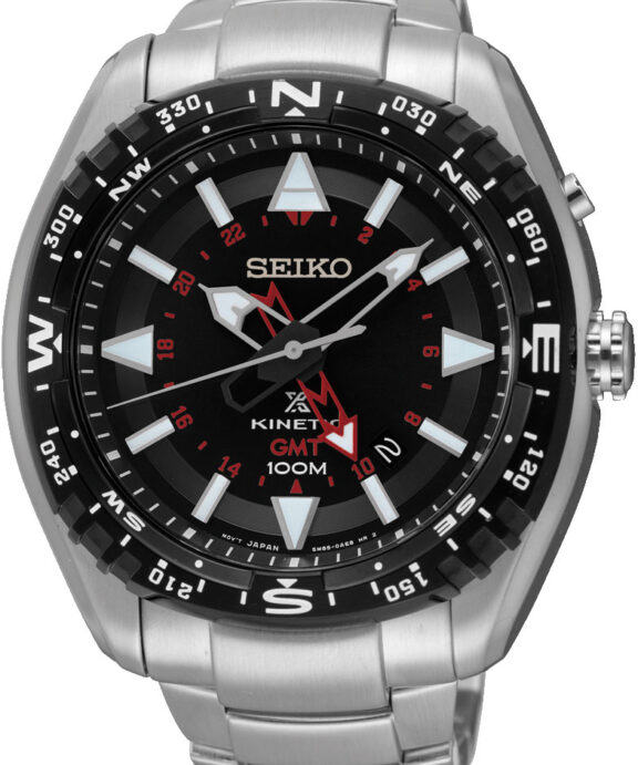 SEIKO PROSPEX KINETIC UR HERRE STÅL - SUN049P1