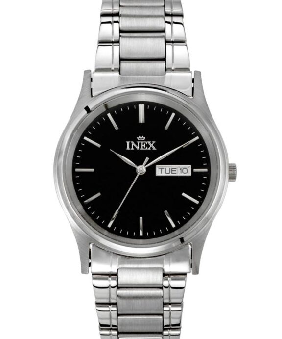 INEX HERRE UR STÅL MED LÆNKE - A12124S5I