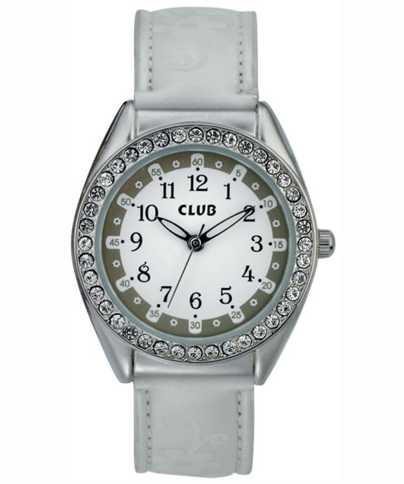 INEX CLUB PIGE UR HVID MED STEN - A65141S0A