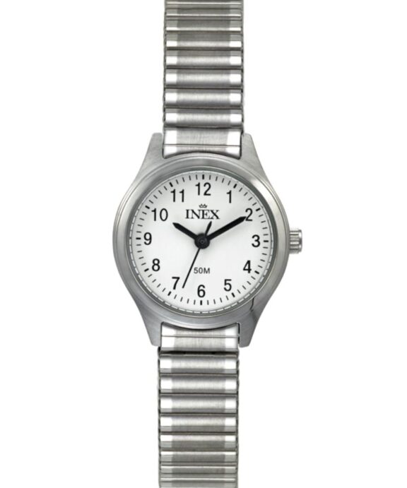 INEX DAME UR STÅL MED FLEX LÆNKE - A69455S0A