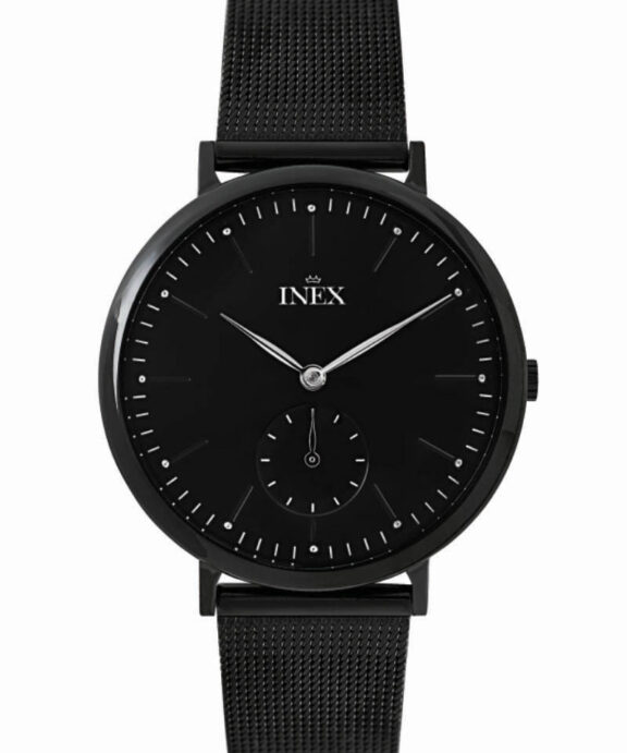 INEX DAME UR SORT DOUBLE MED MESH LÆNKE