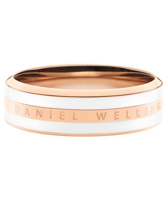 DANIEL WELLINGTON RING STÅL ROSE STØRRELSE 54 - DW00400042