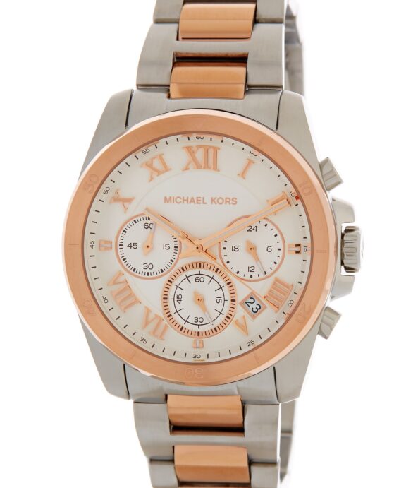 MICHAEL KORS UR DAME STÅL TO FARVET MED LÆNKE - MK6368