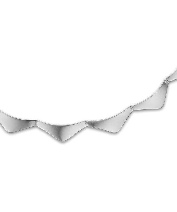 RANDERS SØLV LEDDELT ARMBÅND MAT 18,5 CM - 18406