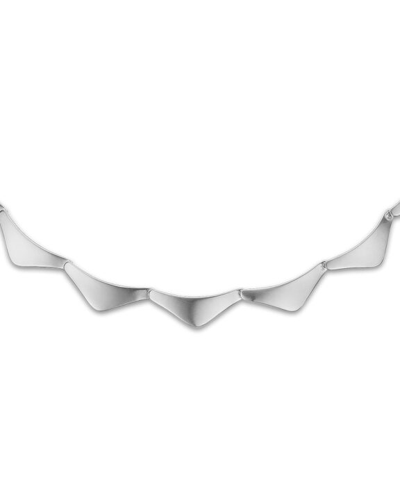 RANDERS SØLV MODERNE STILREN HALSKÆDE I SØLV 45 CM - 98407