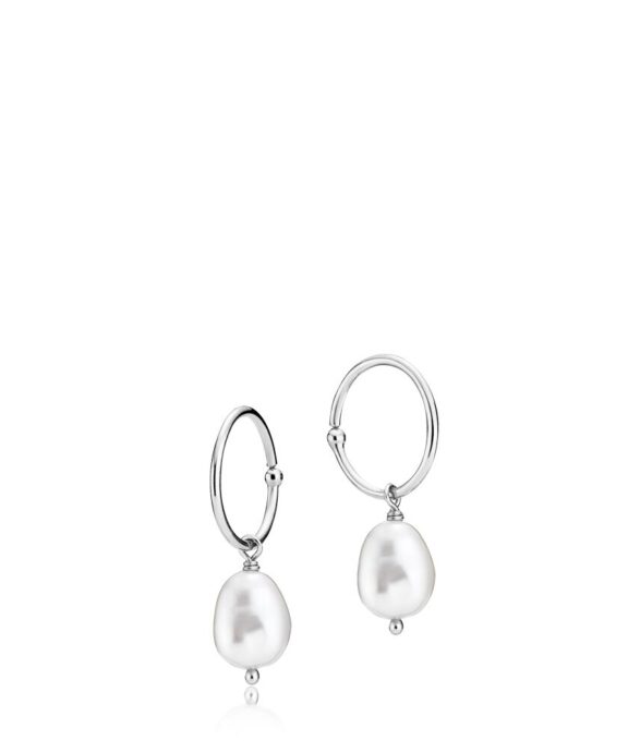 SISTIE ØREHÆNGERE SØLV MED FERSKVANDSPERLE - YOUNG ONE