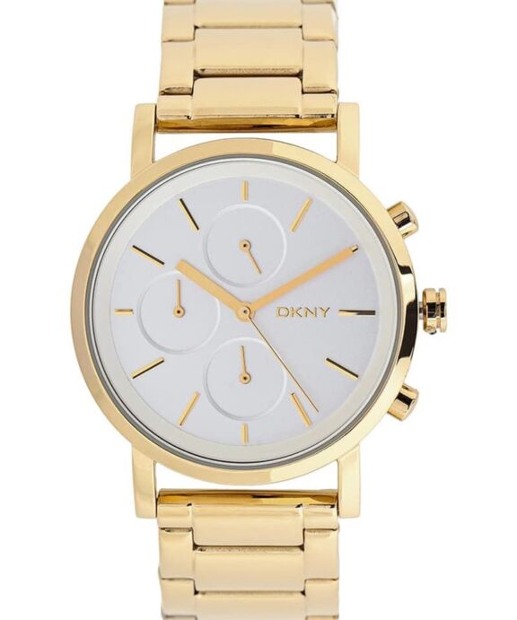 DKNY UR DAME GULD FARVET STÅL MED CHRONOGRAF - NY2274