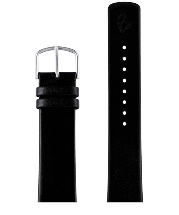 ARNE JACOBSEN LÆDERREM 20MM SORT