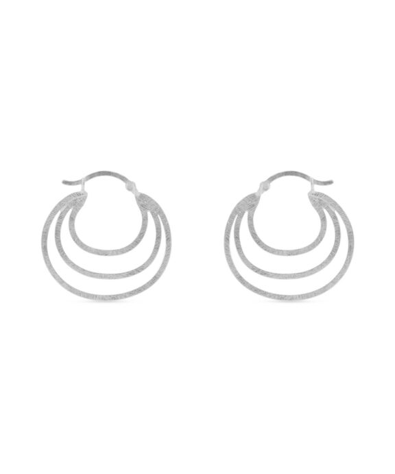 SUSANNE FRIIS BJØRNER SØLV CREOL M/ TODELT SKIVE - MELLEM STR.