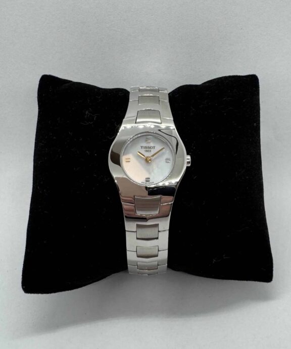 TISSOT DAME UR T-ROUND SMALL STÅL MED LÆNKE