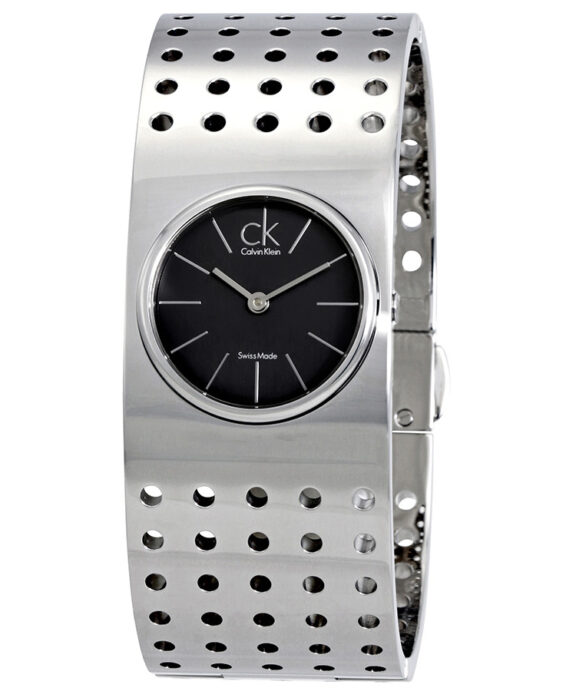 CALVIN KLEIN DAME UR OASIS STÅL BØJLE GRÅ SKIVE