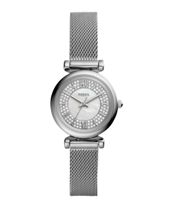 FOSSIL DAME UR PAVERET MESH LÆNKE - ES4837