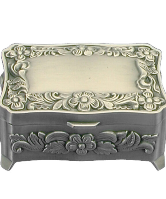 SMYKKESKRIN FORTINNET MED BLOMSTER - 154-73493