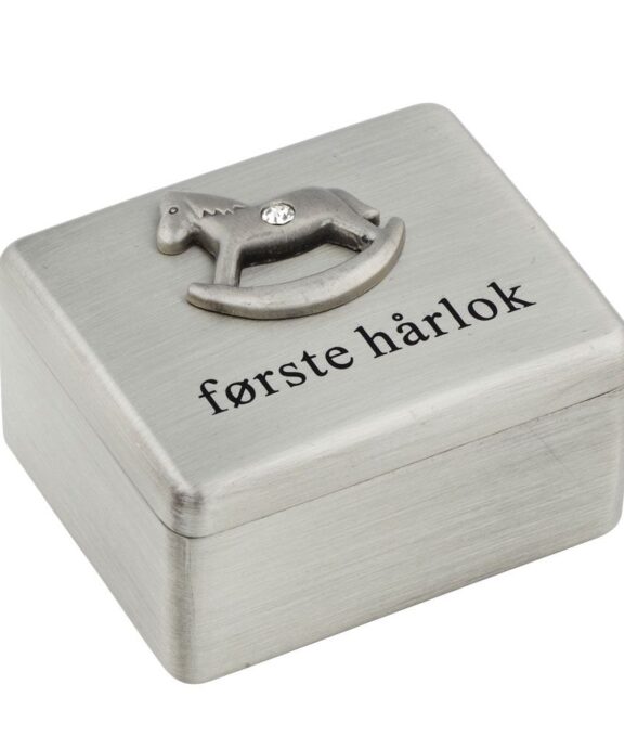 FORTINNET ÆSKE MIN FØRSTE HÅRLOK