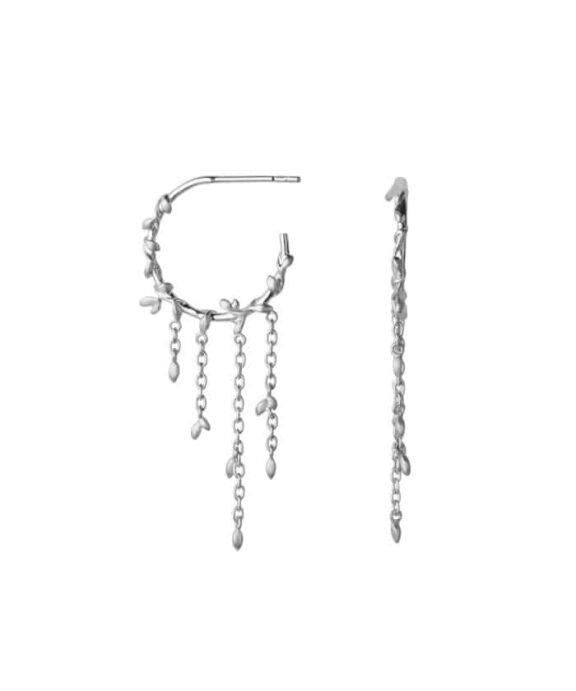 BYBIEHL JUNGLE IVY CREOL SØLV - 4-3109-R