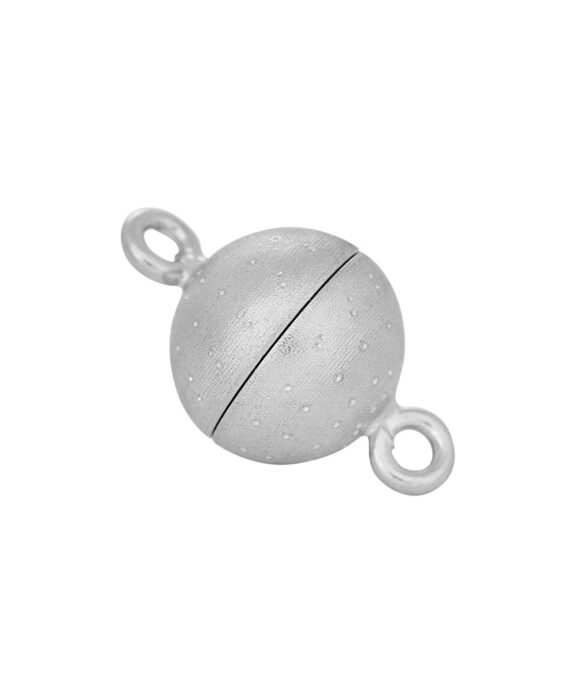 SIERSBØL SØLV MAGNETLÅS 12 MM DIA CUT