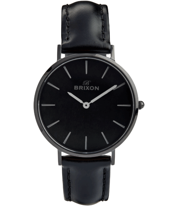 BRIXON DAMEUR MED SORT REM OG SKIVE